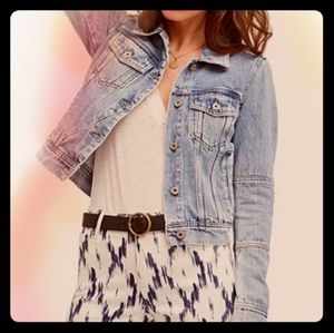 Free people Rumors Denim Jacket NWOT medium